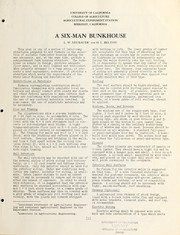 Cover of: A six-man bunkhouse