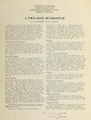 Cover of: A two-man bunkhouse