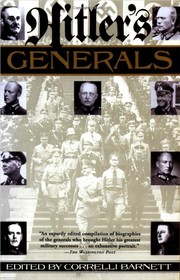 Cover of: Hitler's generals