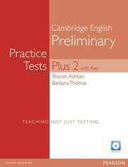 Cover of: Cambridge English Preliminary Plus 2 With Key