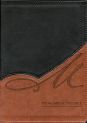 Cover of: The Macarthur Study Bible New King James Version Black Terracotta Leathersoft