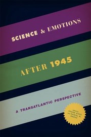 Cover of: Science and Emotions After 1945