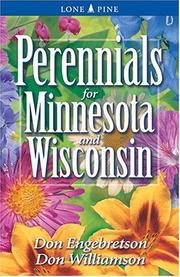 Cover of: Perennials for Minnesota and Wisconsin