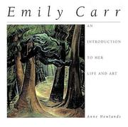 Emily Carr by Anne Newlands