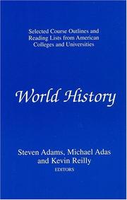 Cover of: World history