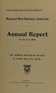 Cover of: [Report 1935]