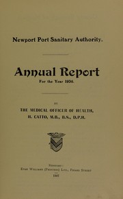 Cover of: [Report 1936]