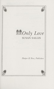 Cover of: Only love