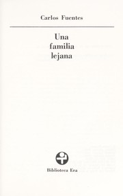 Cover of: Una familia lejana