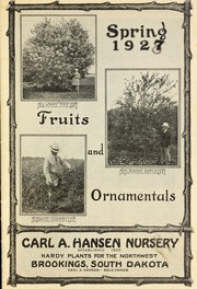 Fruits and ornamentals by Carl A. Hansen Nursery