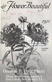 Cover of: The flower beautiful: 1927 [catalog]