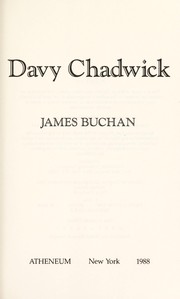 Cover of: Davy Chadwick