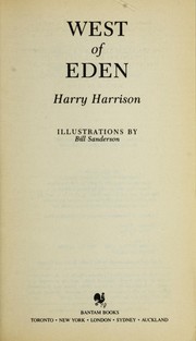 Cover of: West of Eden