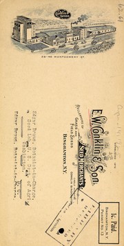 Cover of: Wholesale re-cleaned grass and field seeds: April 14, 1925