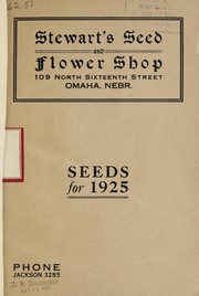 Cover of: Seeds for 1925 [catalog]