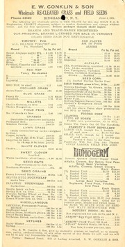 Cover of: Wholesale re-cleaned grass and field seeds: June 4, 1926