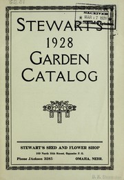 Cover of: Stewart's 1928 garden catalog