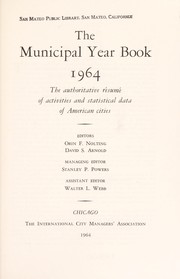 Cover of: The municipal year book