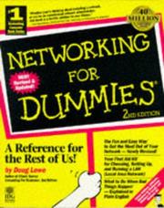 Cover of: Networking for dummies