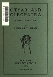 Caesar and Cleopatra by George Bernard Shaw