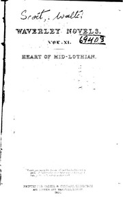 Cover of: The Heart of Mid-Lothian