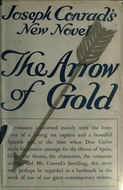 The arrow of gold by Joseph Conrad