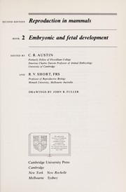 Cover of: Hormonal control of reproduction by C. R. Austin, R. V. Short