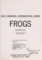 Cover of: Frogs