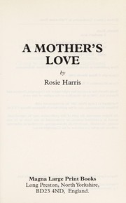 Cover of: A mother's love