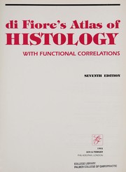 Cover of: Di Fiore's atlas of histology with functional correlations