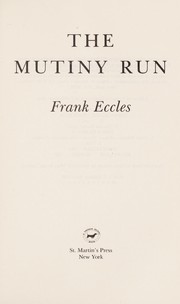 Cover of: The mutiny run