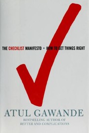 The Checklist Manifesto by Atul Gawande