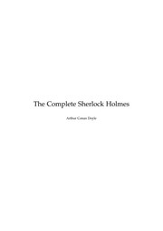 Cover of: The Complete Sherlock Holmes