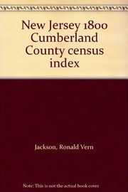 New Jersey 1800 Cumberland County census index by Ronald Vern Jackson