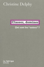 Cover of: Classer, dominer