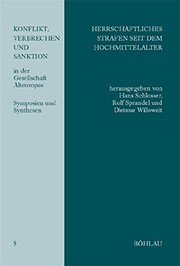 Cover of: Herrschaftliches Strafen seit dem Hochmittelalter: Formen und Entwicklungsstufen