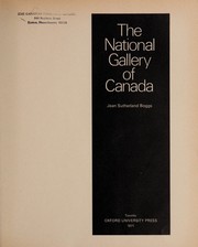 Cover of: The National Gallery of Canada.