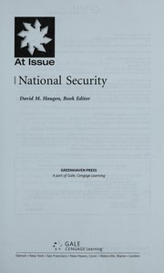 Cover of: National security