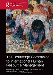 Cover of: The Routledge Companion to International Human Resource Management (Routledge Companions in Business, Management and Accounting)