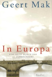 Cover of: In Europa by Geert Mak, Geert Mak