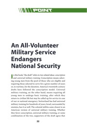 Mandatory Military Service by Paul Ruschmann