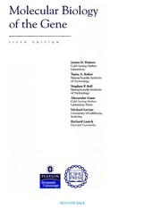 Molecular biology of the gene by James D. Watson, Nancy H. Hopkins, Jeffrey W. Roberts, Joan Argetsinger Steitz, Alan M. Weiner