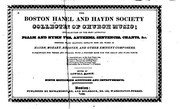 Cover of: The Boston Handel and Haydn Society Collection of Church Music: Being a Selection of the Most ...