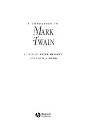 Cover of: A companion to Mark Twain