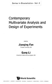 Cover of: Advances in statistical modeling and inference: essays in honor of Kjell A. Doksum