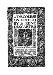 Cover of: A discourse on method by René Descartes, René Descartes