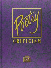 Cover of: Poetry Criticism: Excerpts from Criticism of the Works of the Mst Significant Ans Widely Studied Poets of World Literature