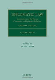 Diplomatic law by Eileen Denza