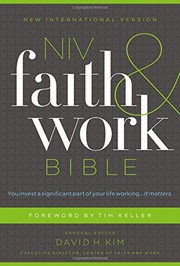 Cover of: NIV, Faith and Work Bible, Hardcover