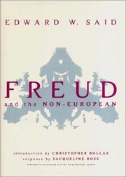 Cover of: Freud and the Non-European